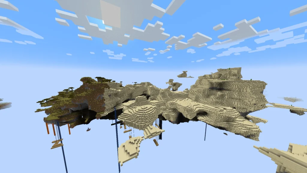 Minecraft sky Dimension