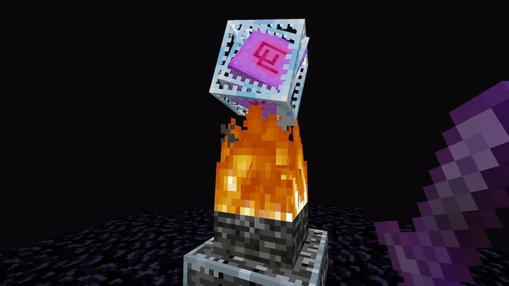 End Crystals in Minecraft